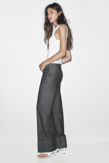 BOOTCUT TROUSERS - Black by Zara