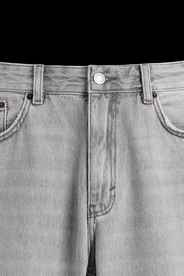SLIM FIT TAPERED JEANS - Grey by Zara
