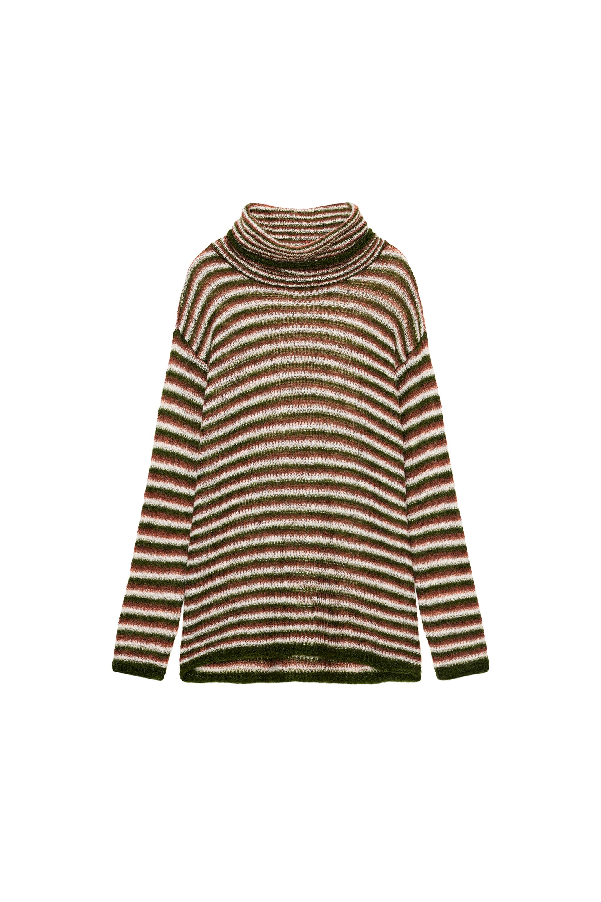 STRIPED KNIT JUMPER
