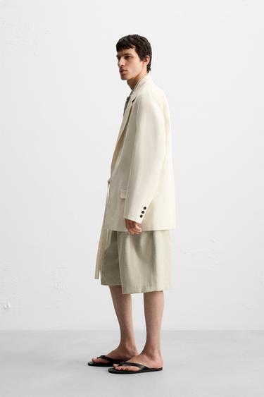 BLAZER COSTUME LACET - Sable de Zara - Image 4