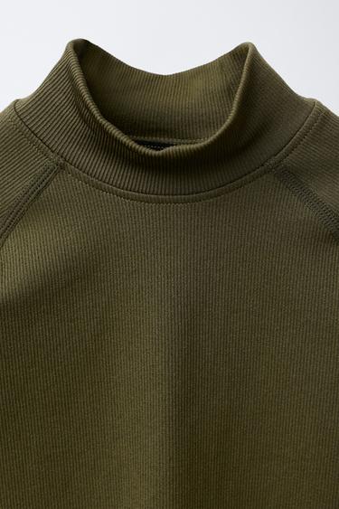 BREATHABLE SKI COLLECTION T-SHIRT - Khaki by Zara - Image 2
