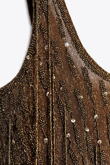 TOP FANTAISIE ZW COLLECTION - Doré de Zara - Image 10