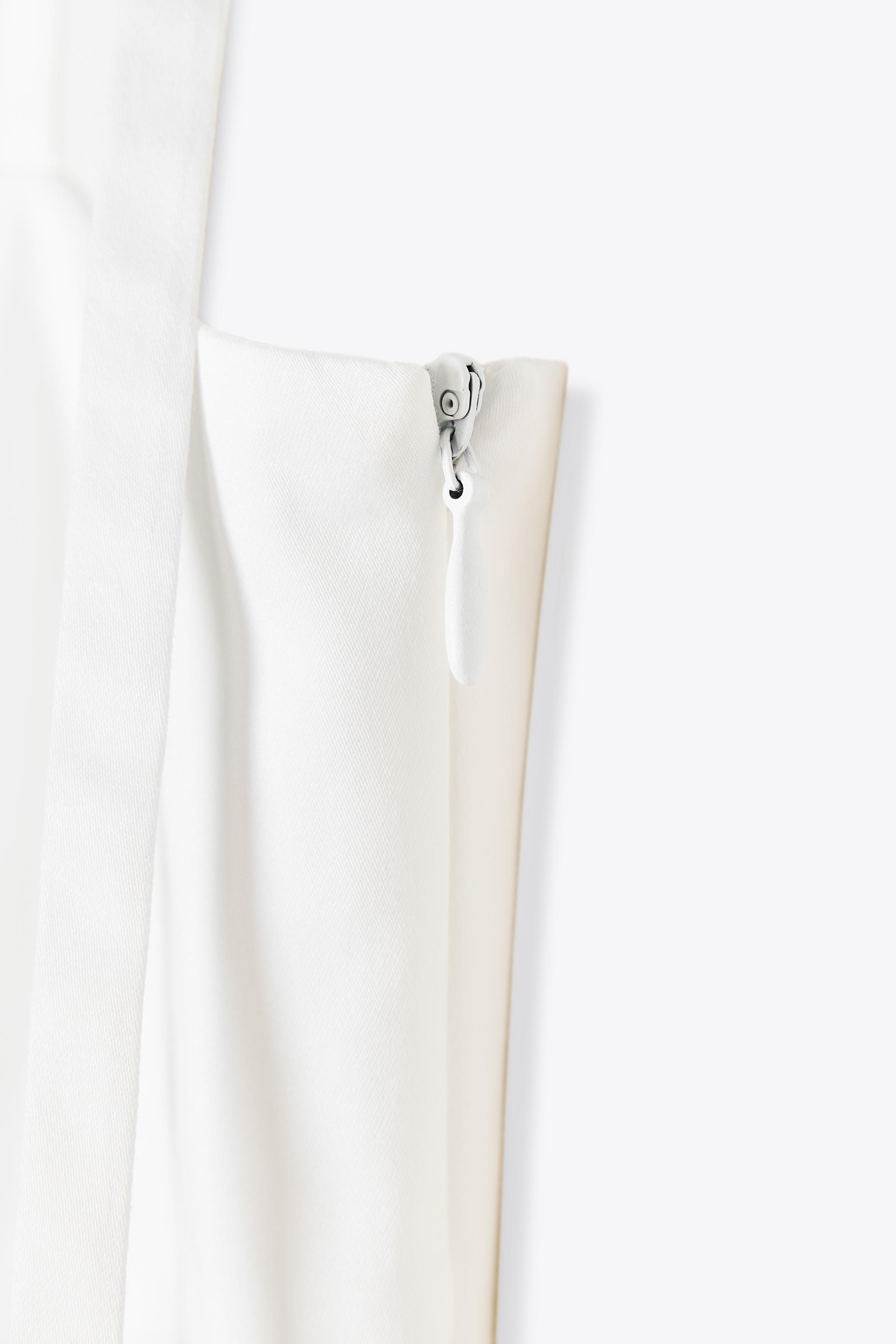ZARA - 完売品ZARA ぺプラムリボントップス S新品タグ付き