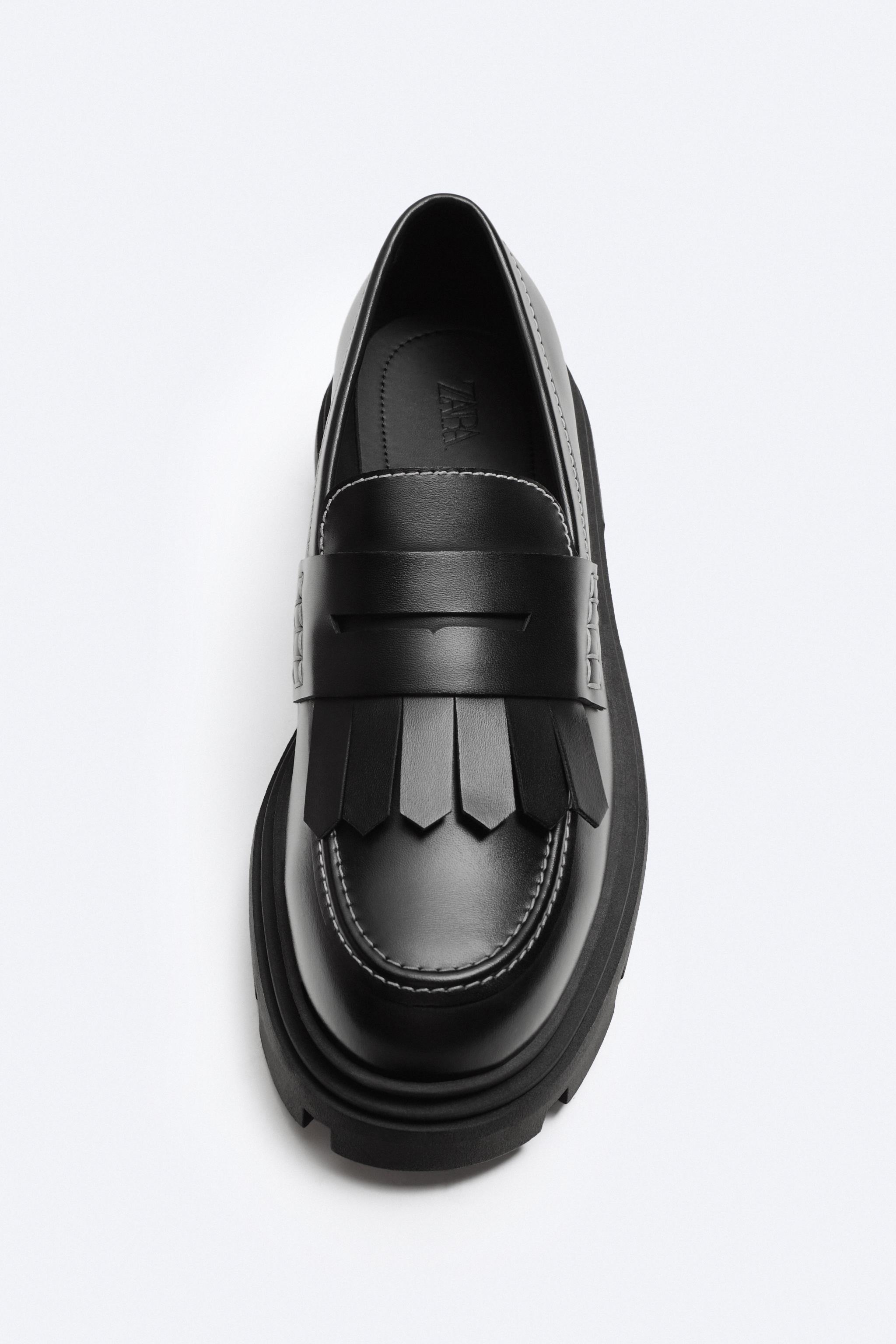 Zara loafers best sale with tassels