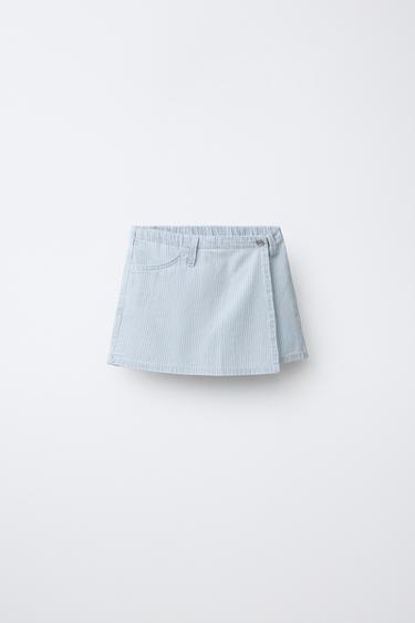 ЮБКА-ШОРТЫ В ПОЛОСКУ — Полоски от Zara