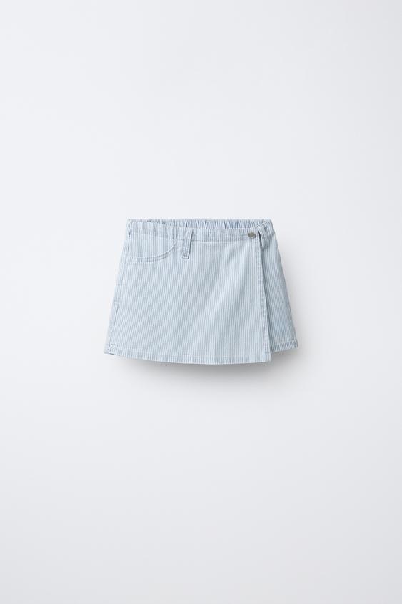 FALDA BERMUDA RAYAS - rayas de Zara - Imagen 0
