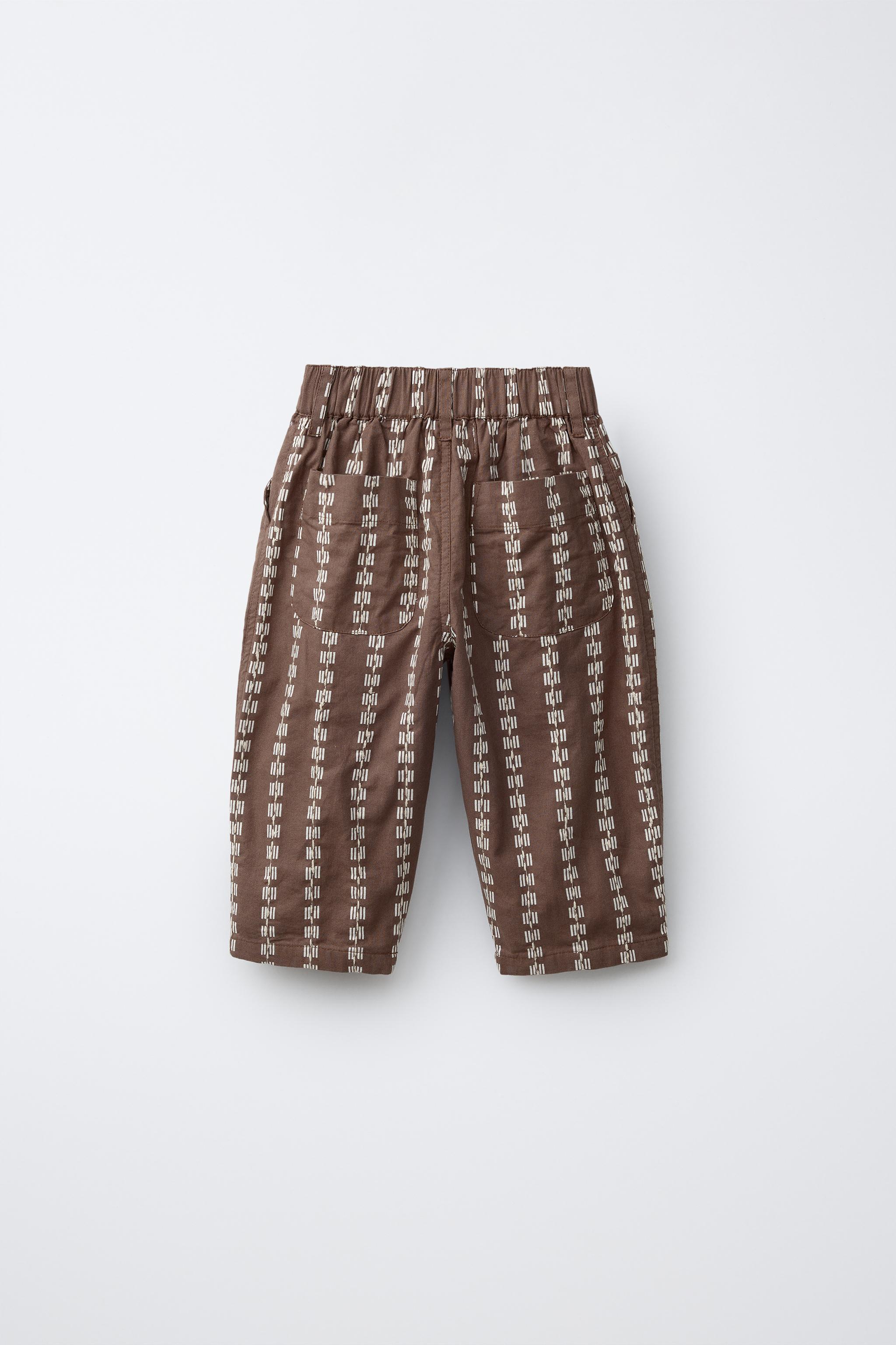 PANTALON BAGGY IMPRIMÉ ET BRODÉ