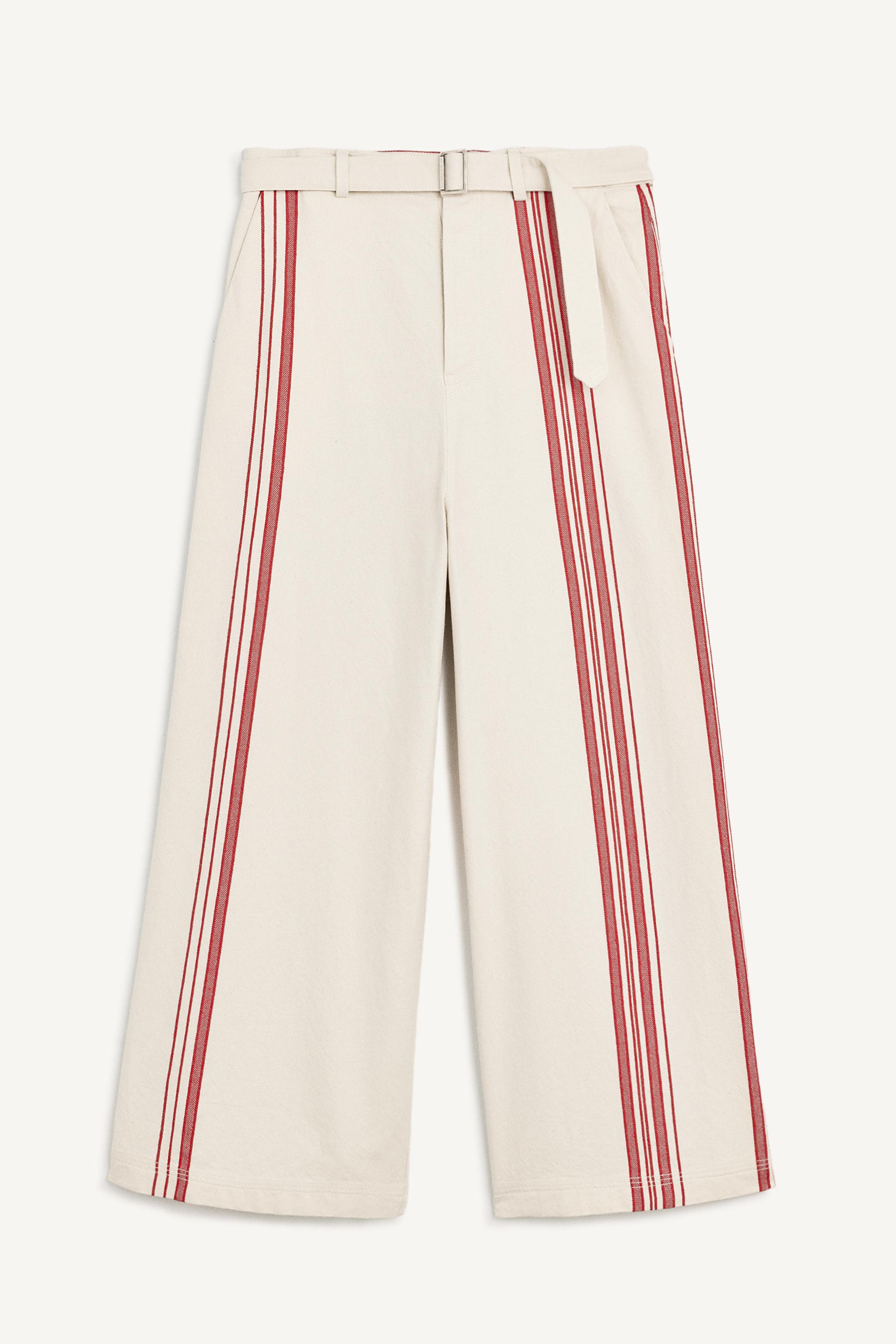 エクリュ sy_様 STRPD PNT - エクリュ/ レッド | ZARA Japan / 日本