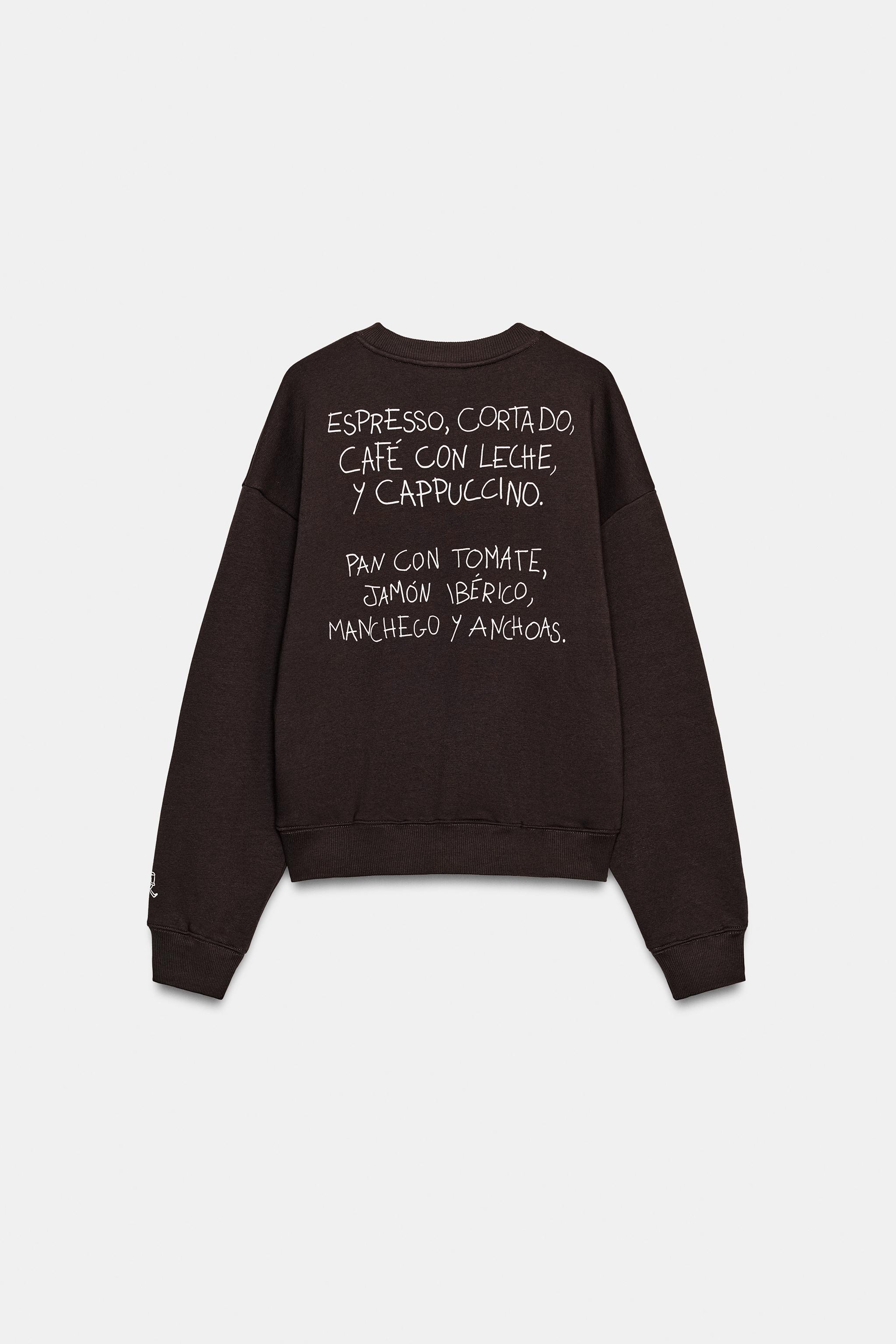 SWEAT IMPRIMÉ CORTADO