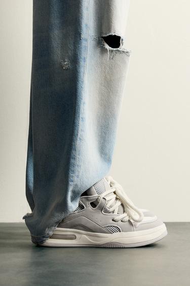 ZAPATILLA SKATE CUERDAS - Multicolor de Zara - Imagen 0