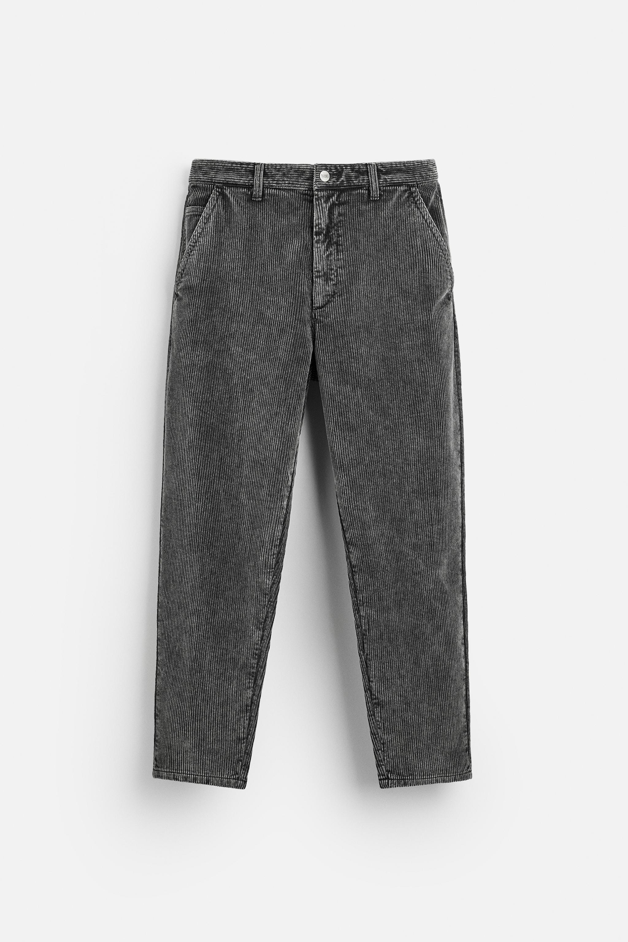 Pantalon velour fashion homme zara