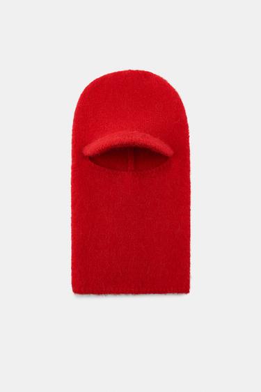 CAPUCHA VISERA LISA - Rojo de Zara