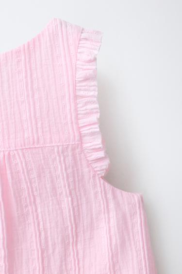 TOP STRUCTURÉ - Rose de Zara - Image 3