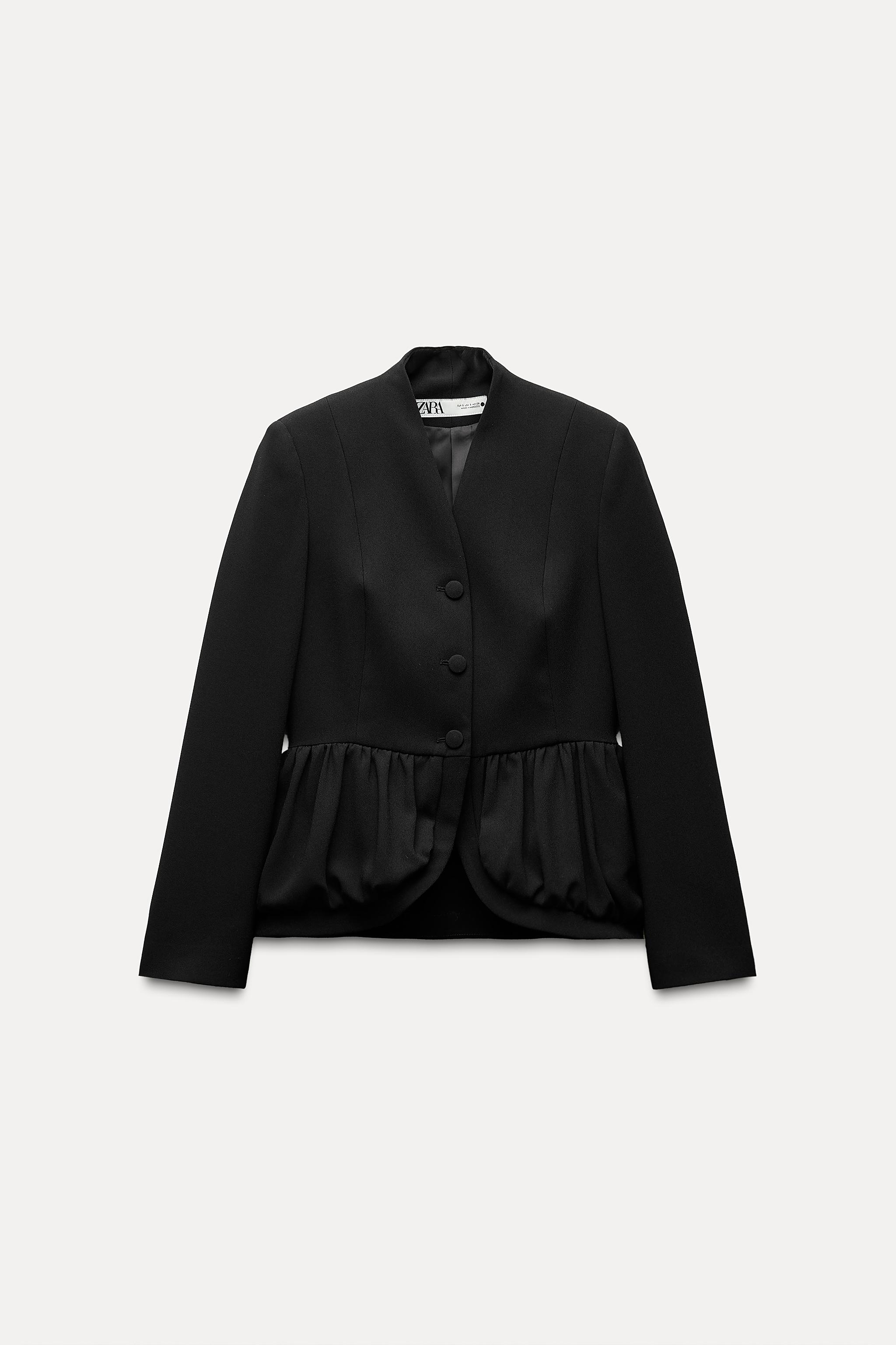 Peplum blazer zara hotsell