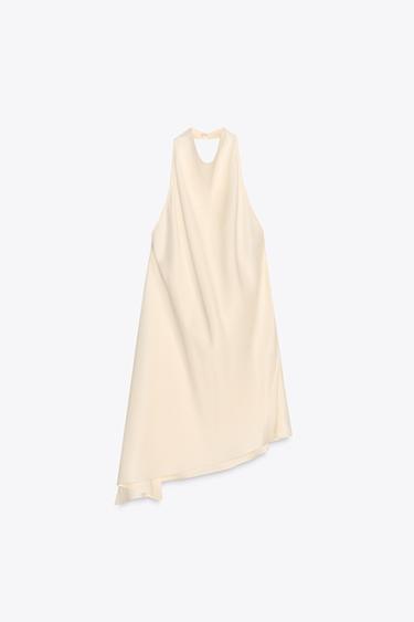 TOP FRENTE ÚNICA ACETINADO ZW COLLECTION - Cru da Zara