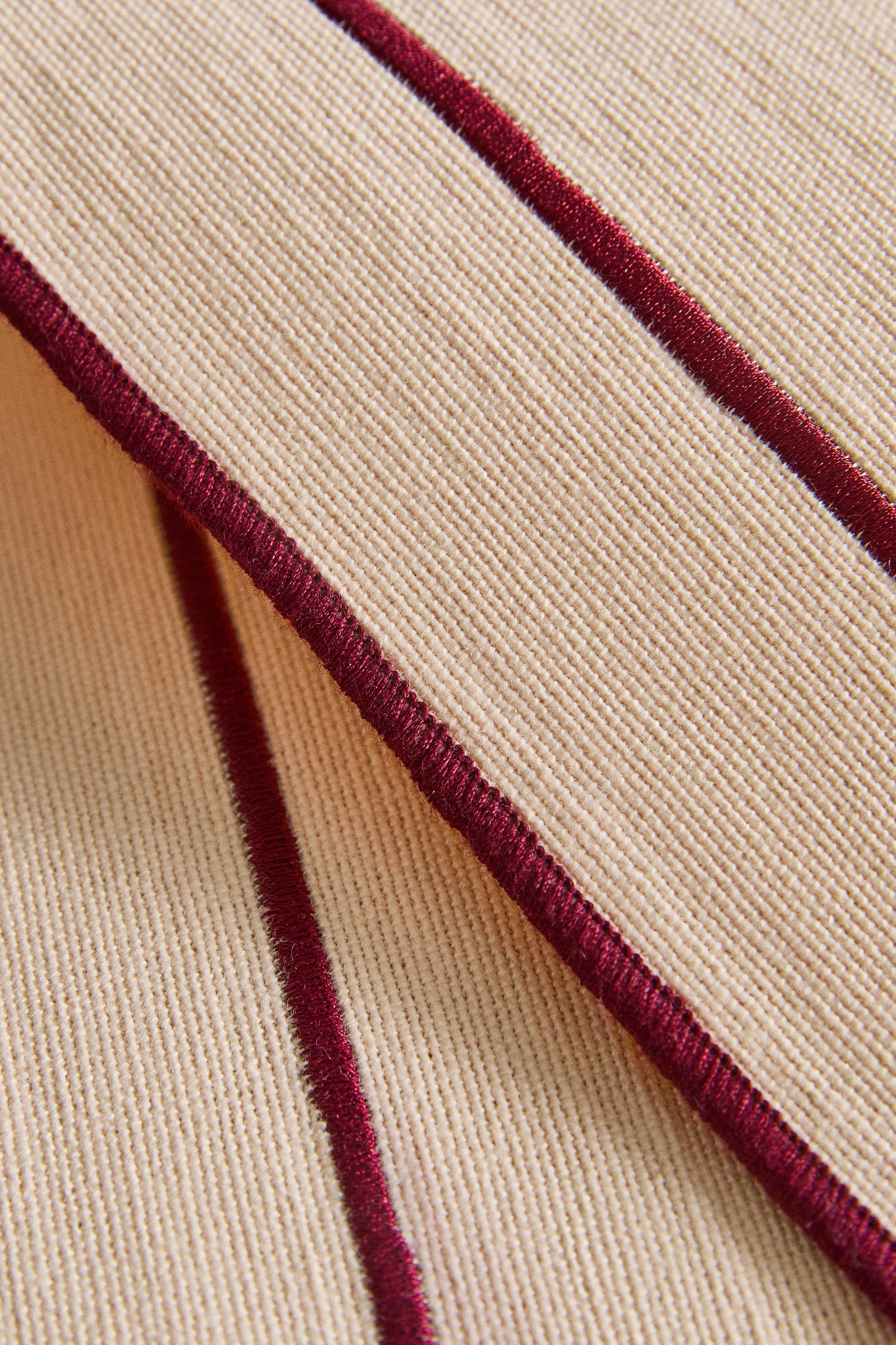 COTTON PLACEMAT WITH BORDER