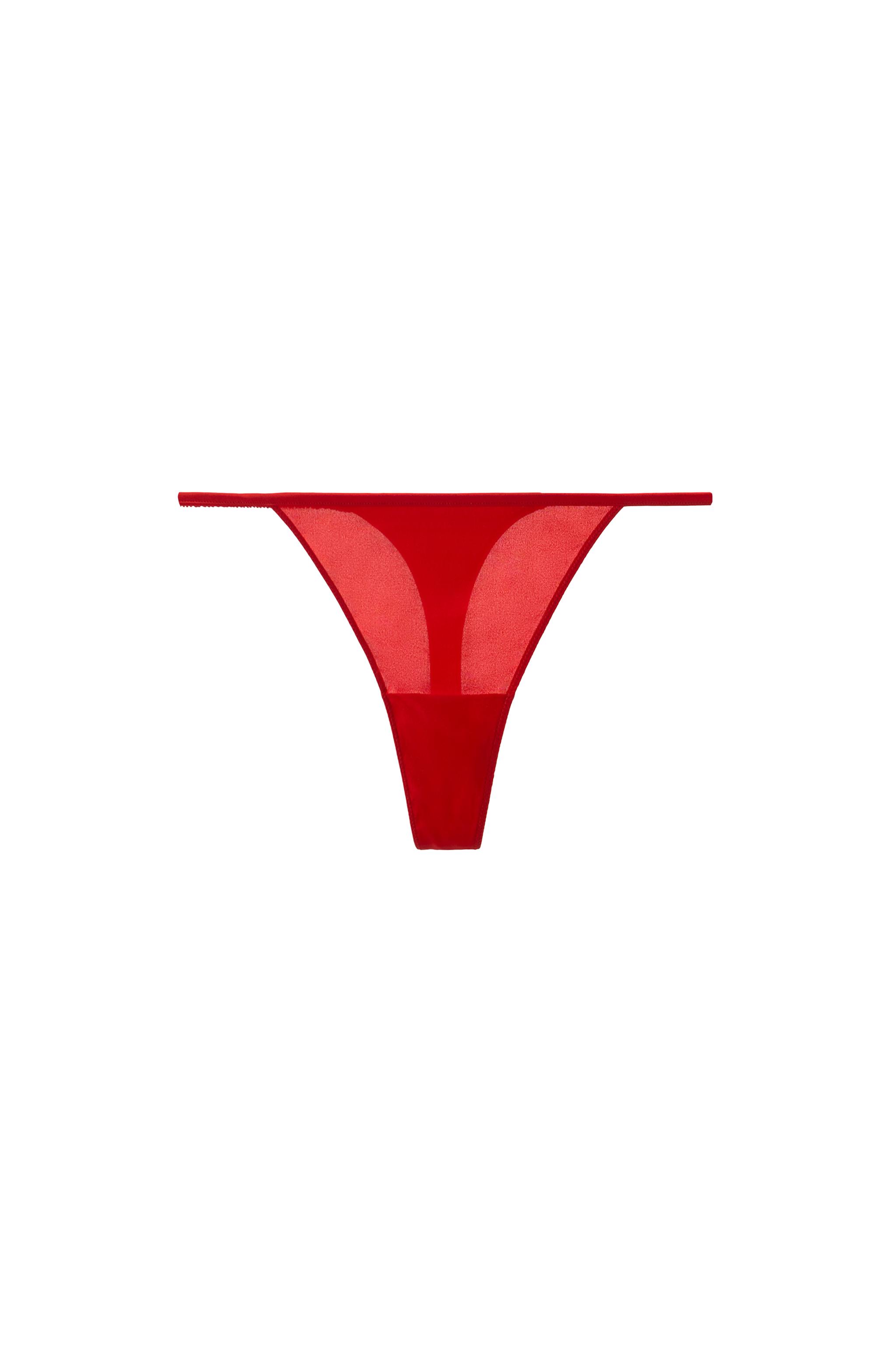 TANGA UNI EN MÉLANGE DE SOIE