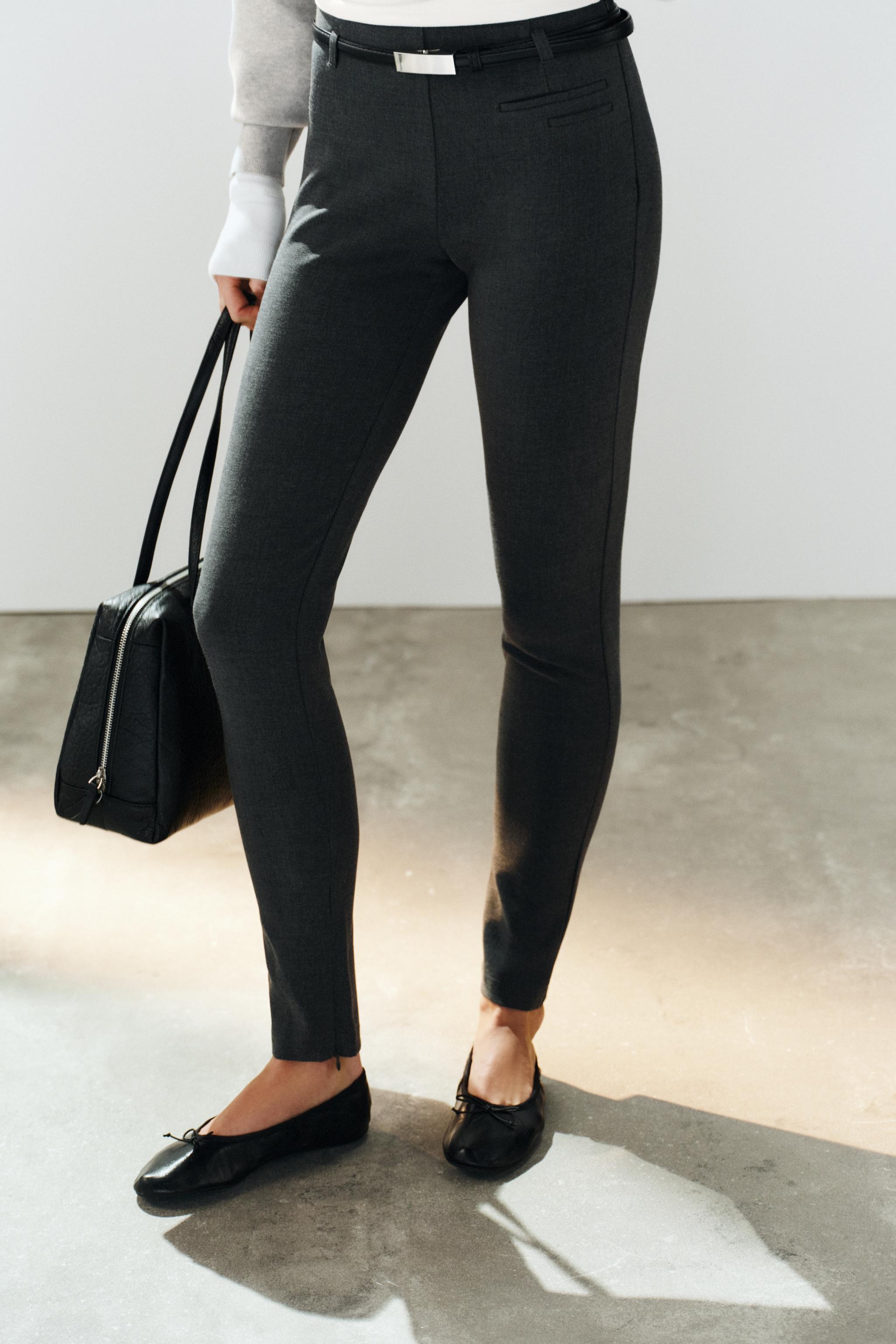 BELTED LEGGINGS
