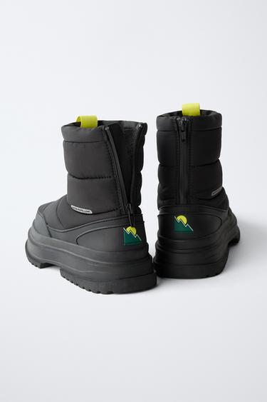 WATER-REPELLENT BOOTS - Black by Zara - Image 4