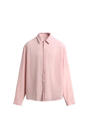 ТОРЛЫ ТӨГІЛМЕЛІ ЖЕЙДЕ - Пастелді қызғылт Zara компаниясынан