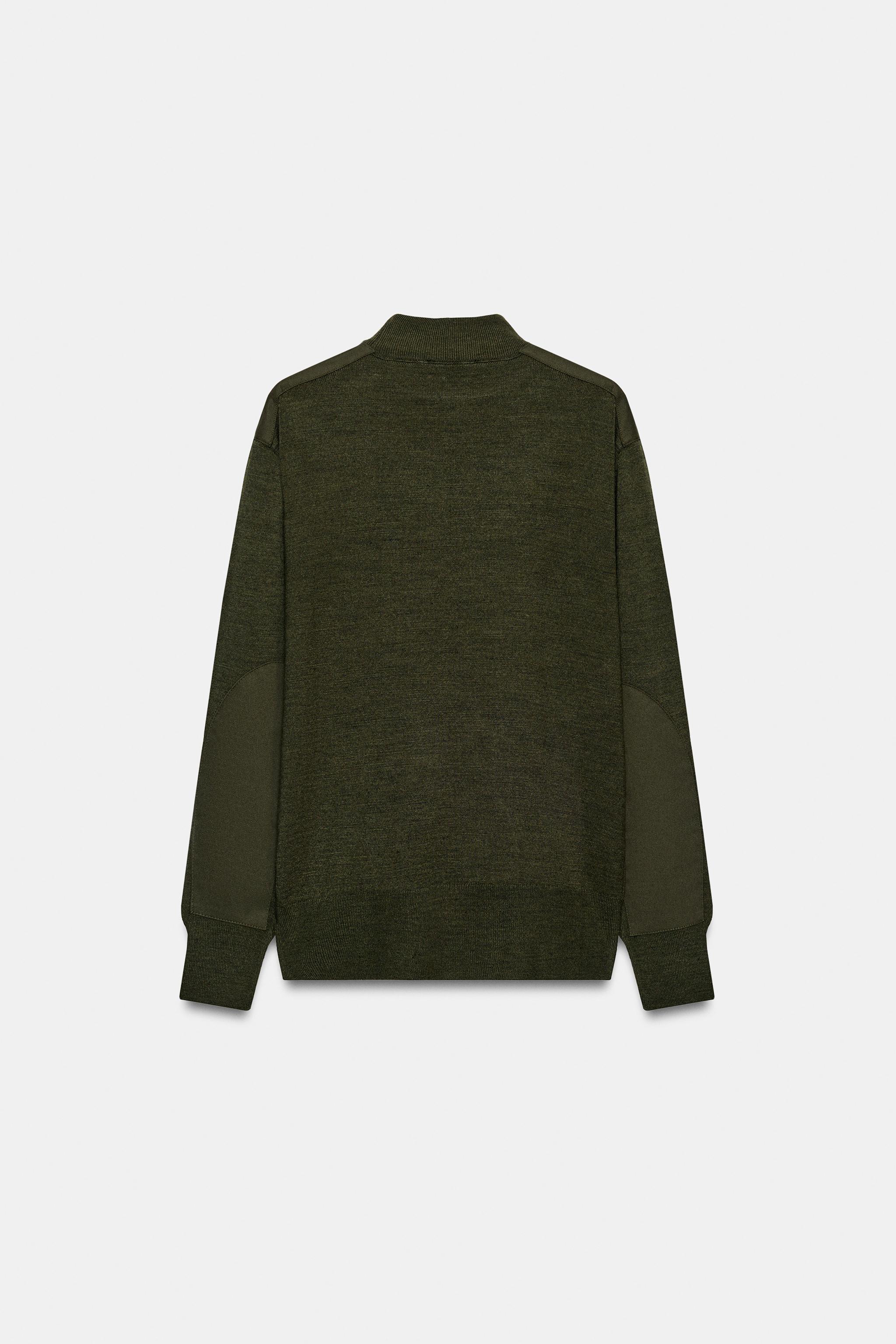 COMBINED-SHOULDER KNIT JUMPER