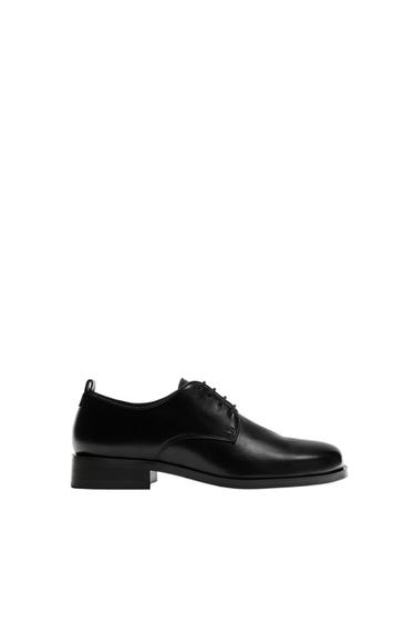 ZAPATO PIEL VESTIR - Negro de Zara