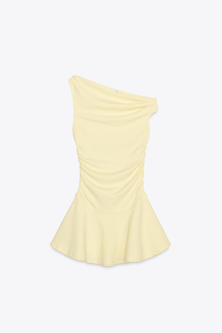 VESTIDO TEXTURA FRUNCES 