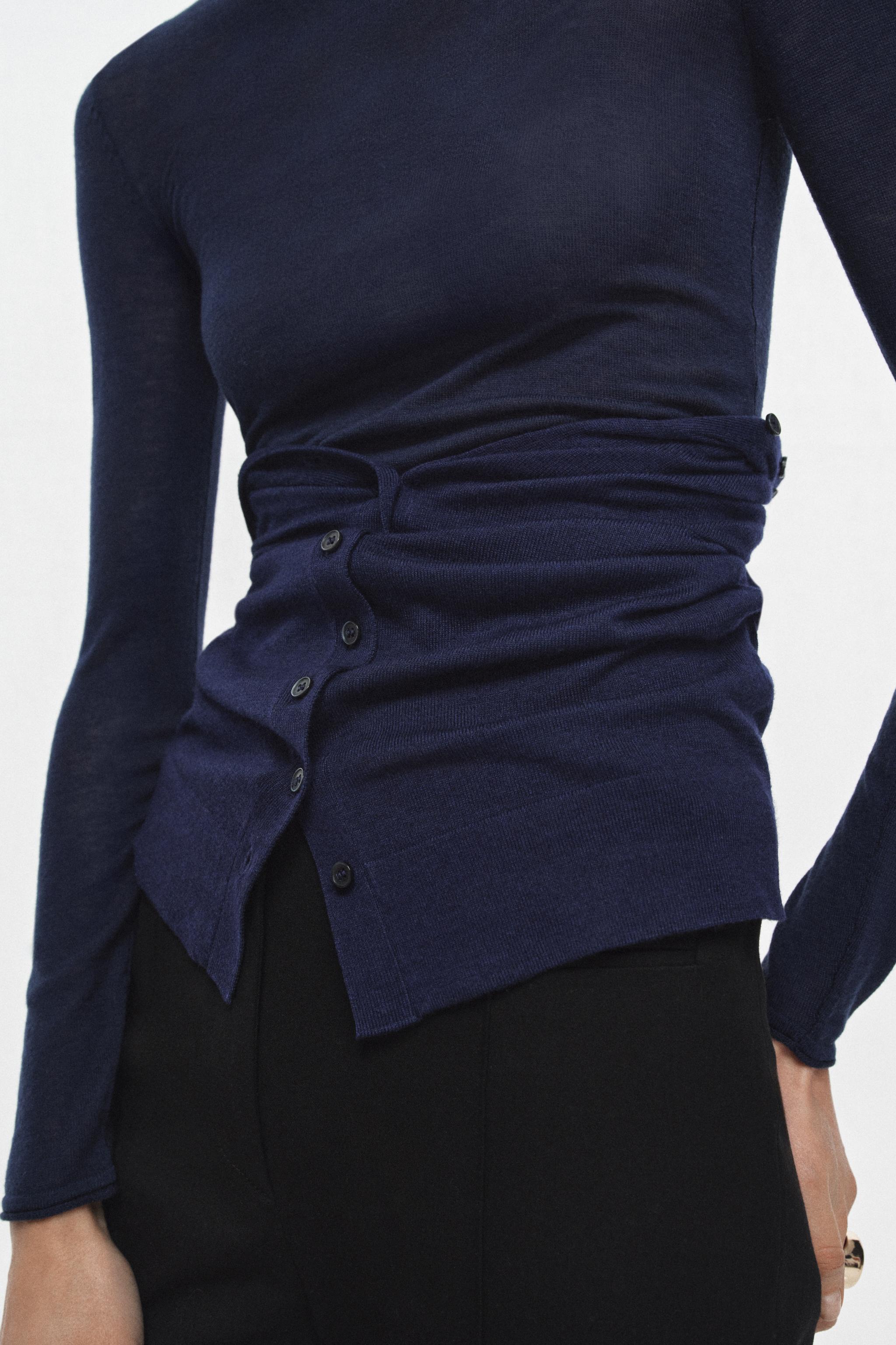 TOP LAINE ET SOIE EXTRAFINE