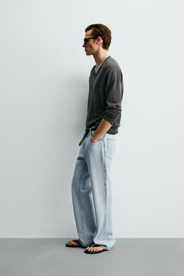 JEAN FLARE FIT - Bleu clair de Zara - Image 3