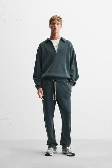 CONJUNTO PUNTO ESTRUCTURA LAVADO - 203 de Zara