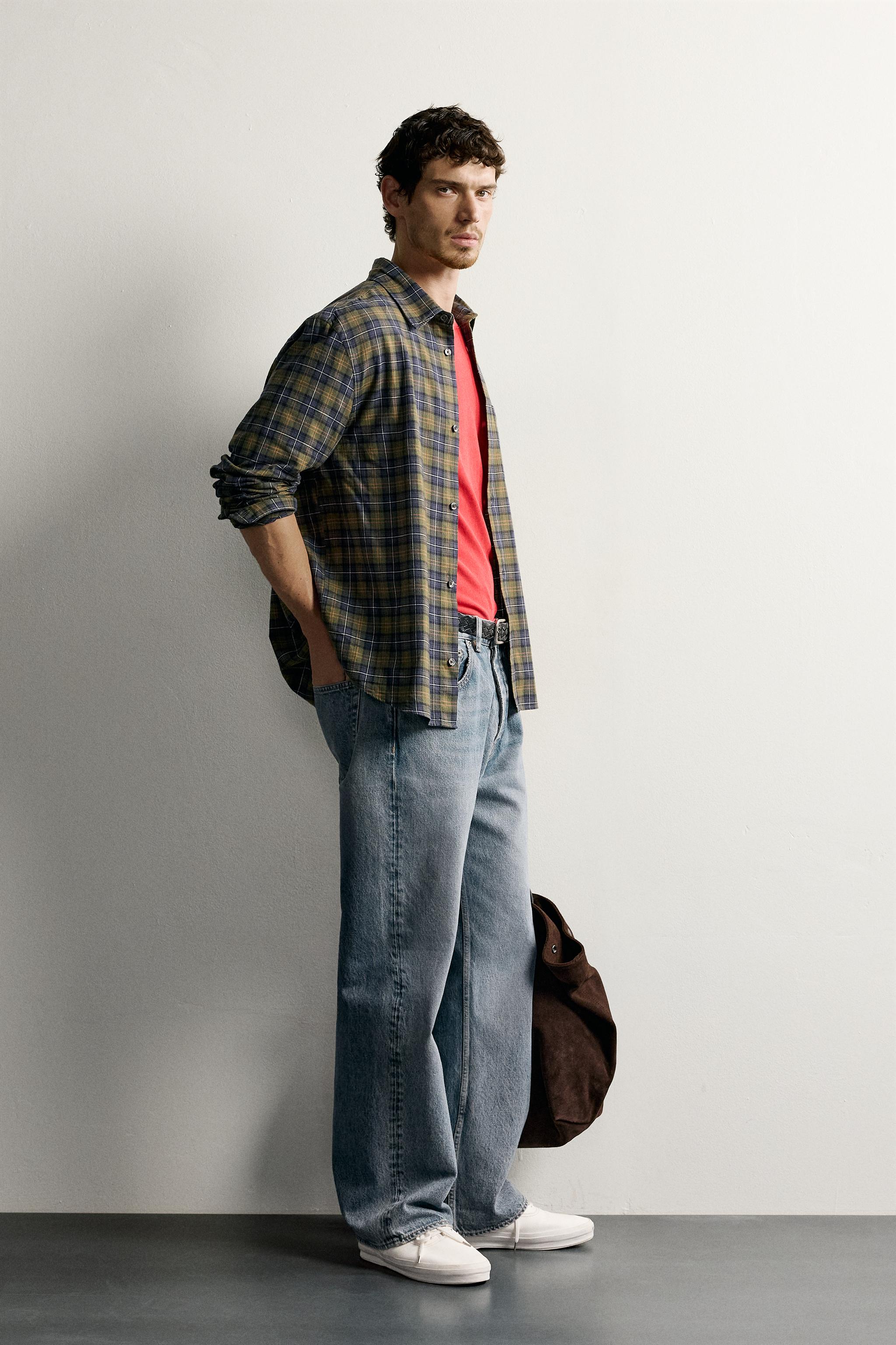 CHEMISE EN FLANELLE À CARREAUX
