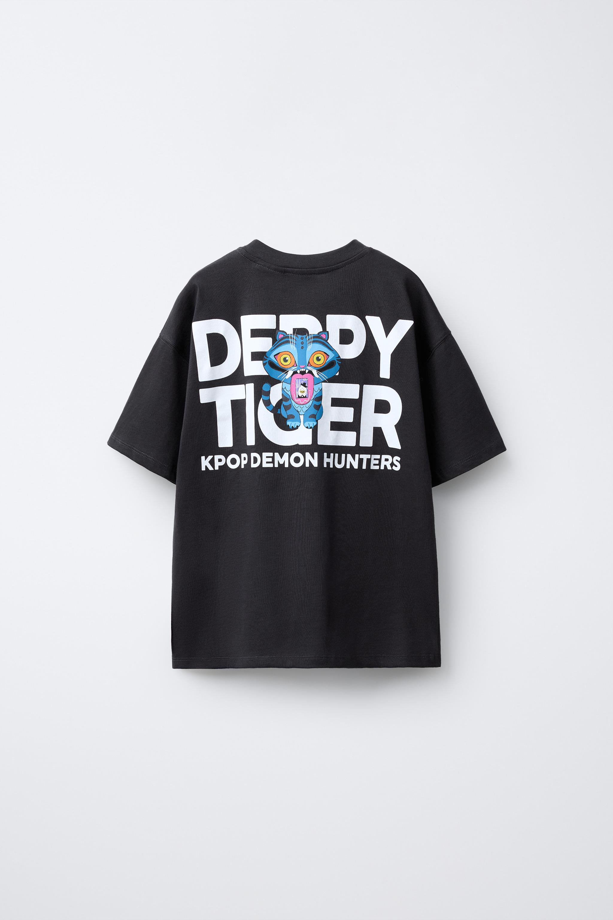 KPOP DEMON HUNTERS™ NETFLIX © T-SHIRT - Anthracite grey | ZARA