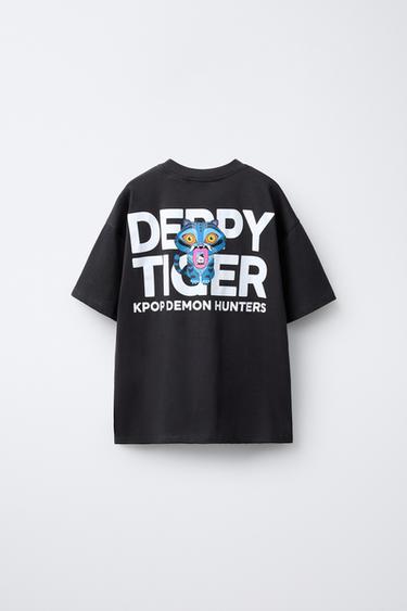 KPOP DEMON HUNTERS™ NETFLIX © T-SHIRT - Anthracite grey by Zara