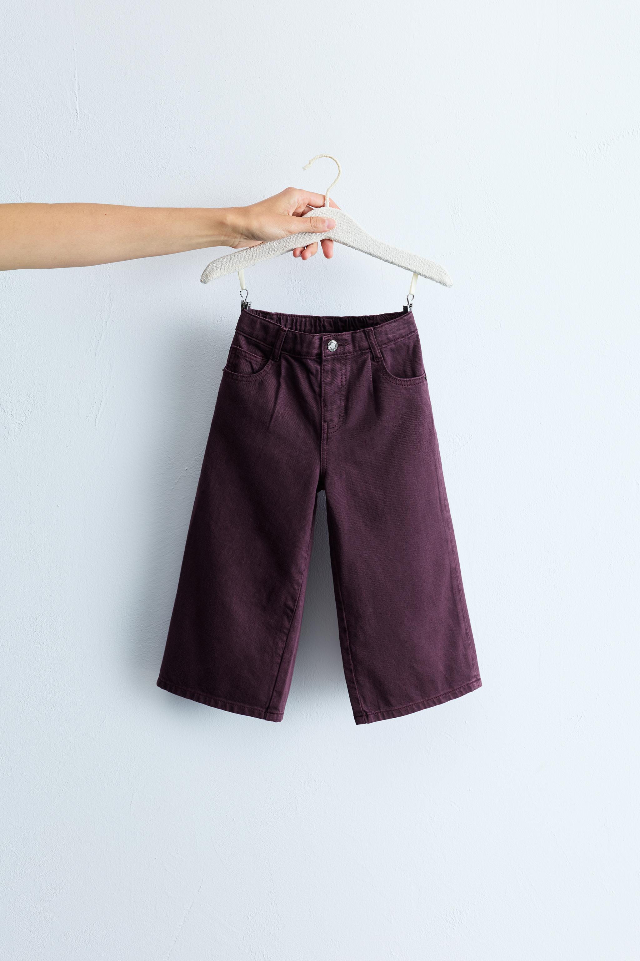 ZARA TIMELESS - PANTALON LARGE EN SERGÉ