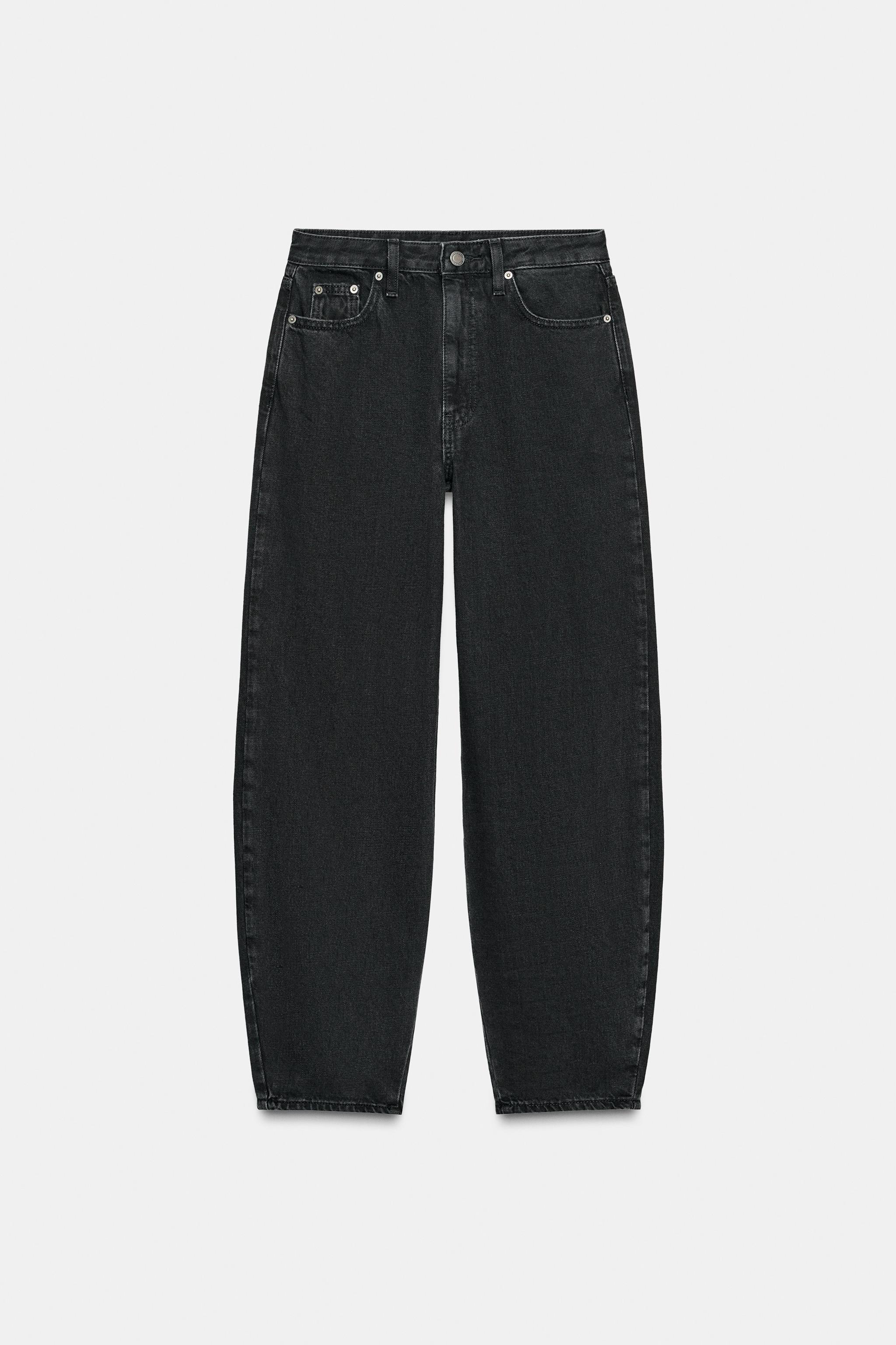 ZW COLLECTION BARREL MID-RISE JEANS