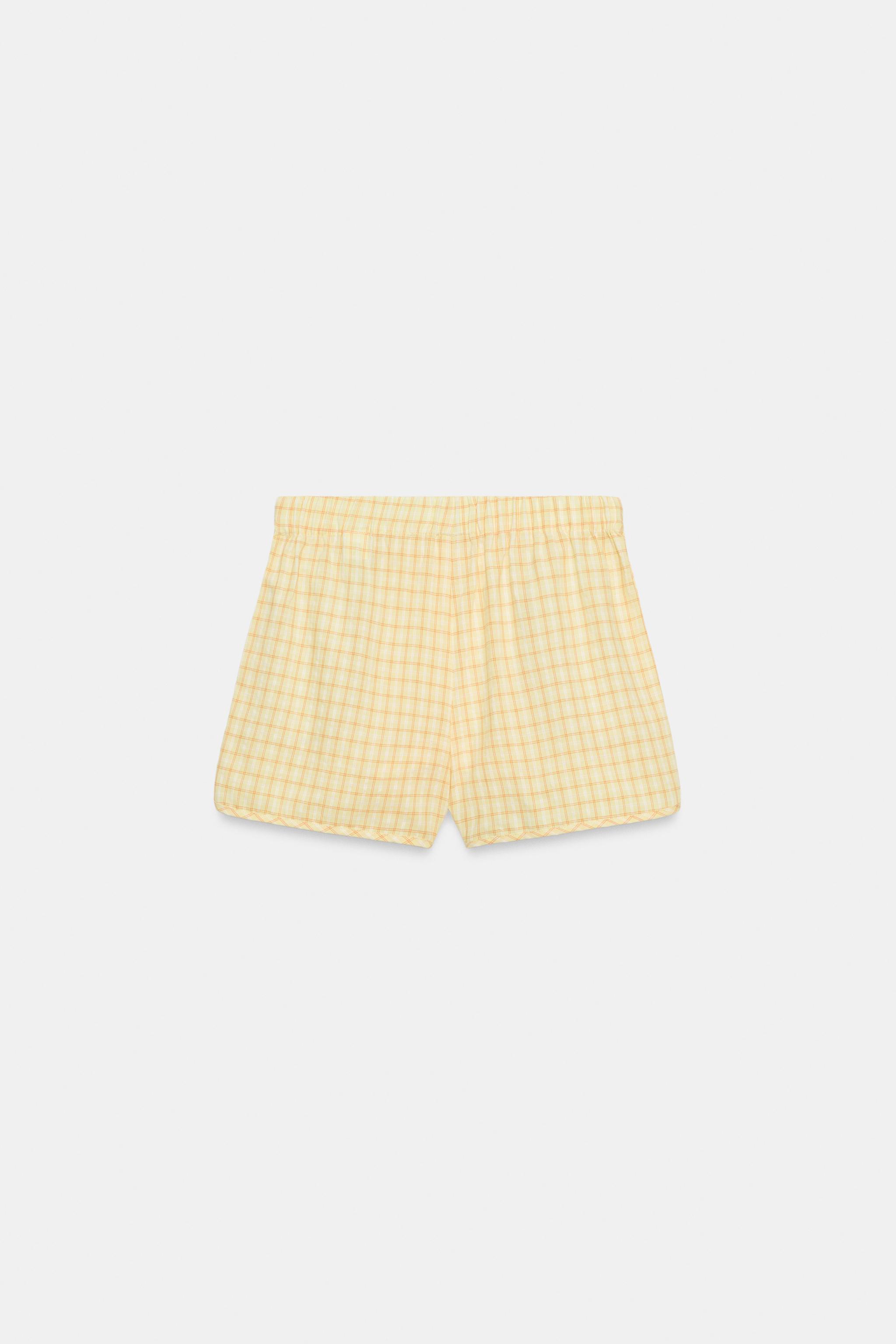 PLAID SHORTS