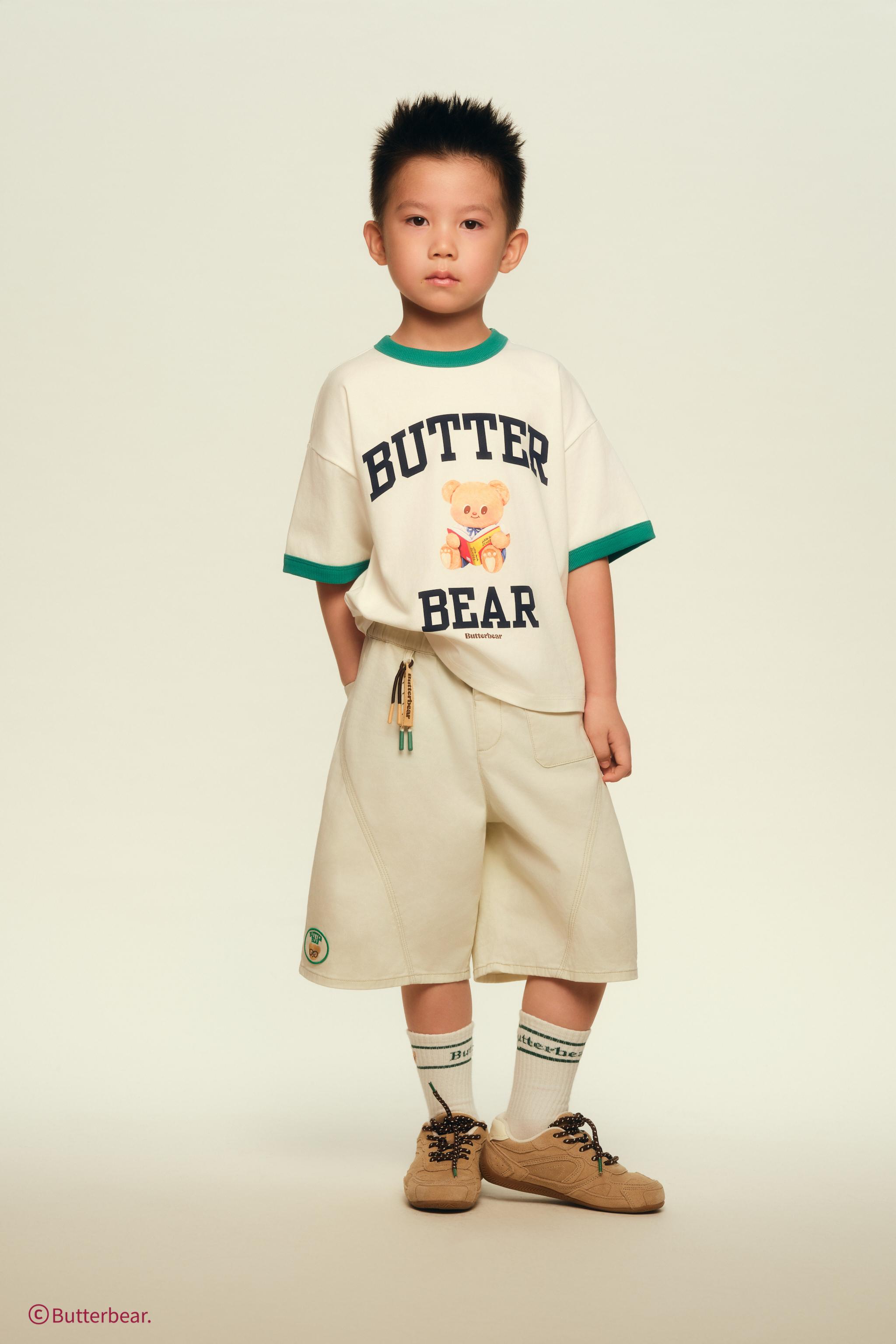 パイピングディテール BUTTERBEAR © Tシャツ - エクリュ | ZARA
