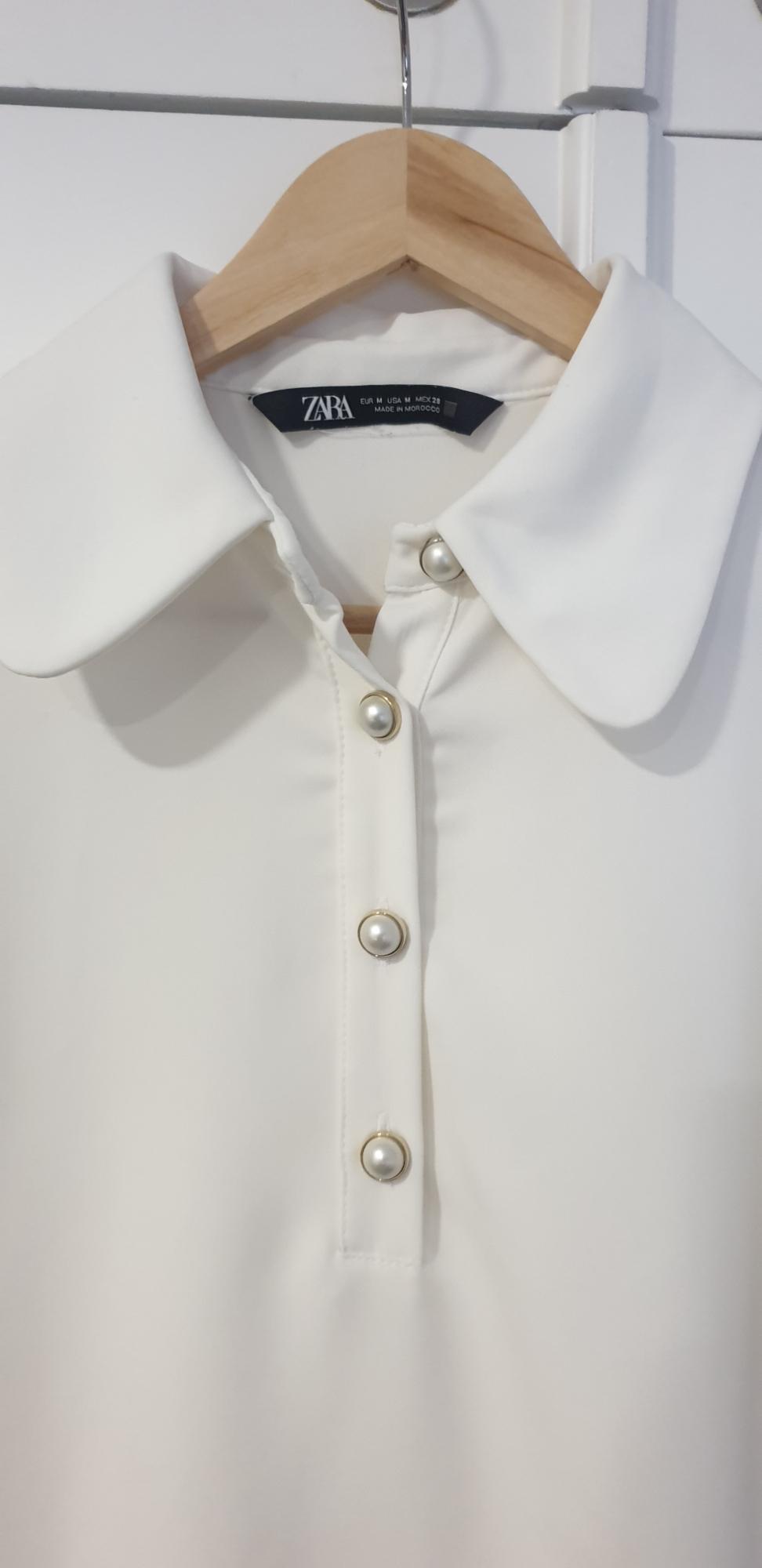 MINI DRESS WITH PEARLY BUTTONS - Image 3