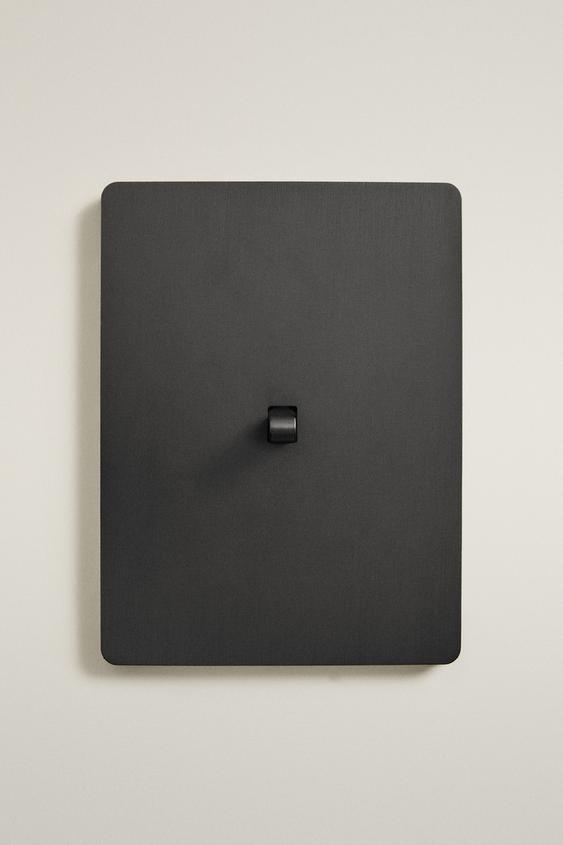 IRON LIGHT SWITCH - Dark grey by Zara - Image 0