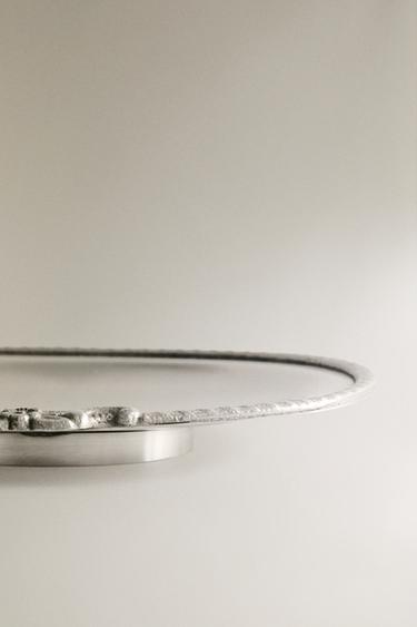 PORTE-SAVON DE BAIN OVALE EN MÉTAL - Argent de Zara - Image 3