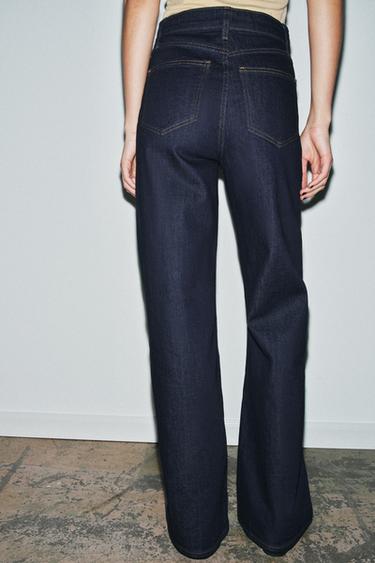 JEAN ZW COLLECTION WIDE LEG TAILLE HAUTE - Bleu de Zara - Image 4