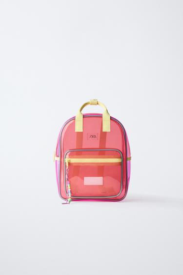 VINYL BACKPACK - Pink by Zara - Image 0