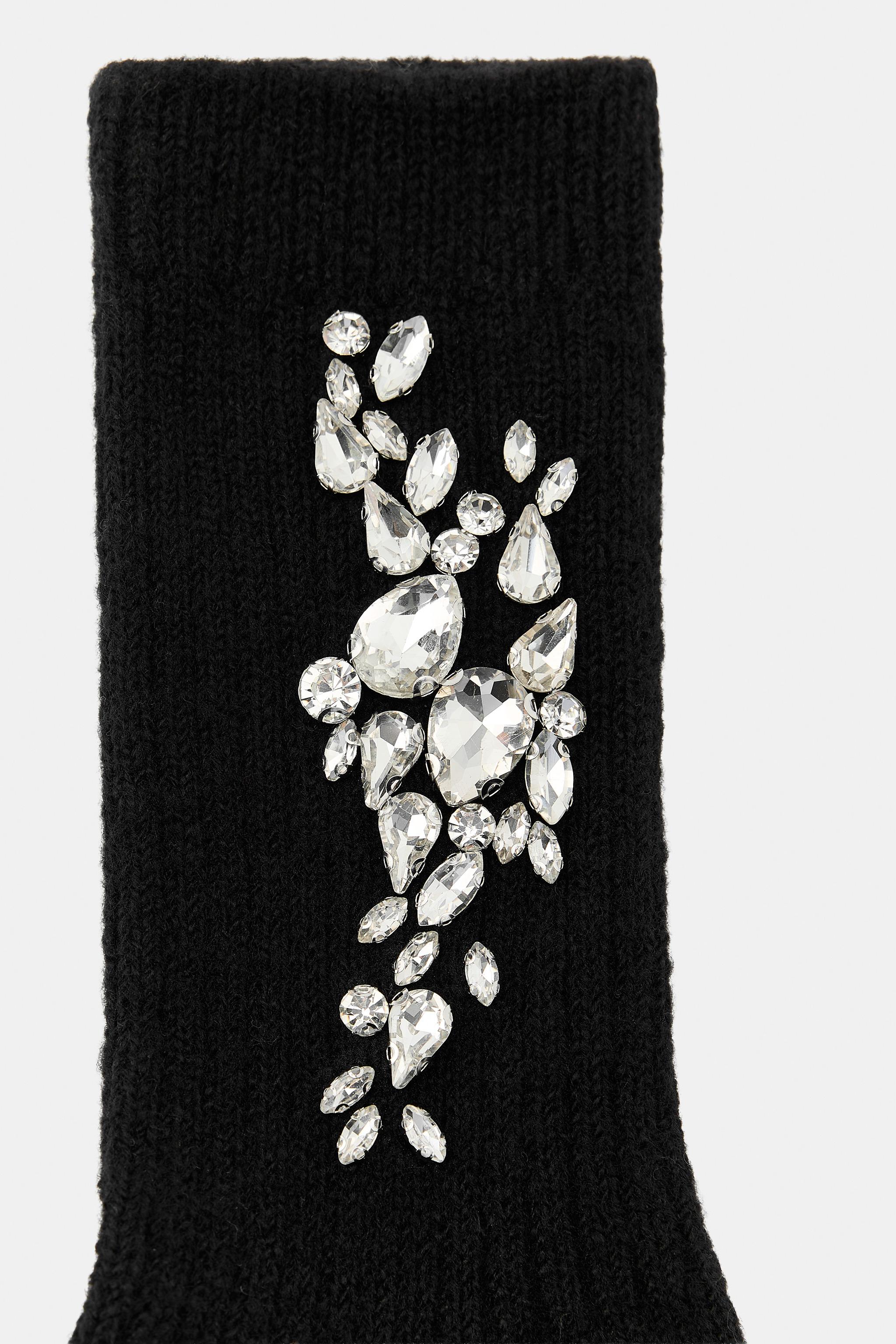 CHAUSSETTES UNIES BIJOUX