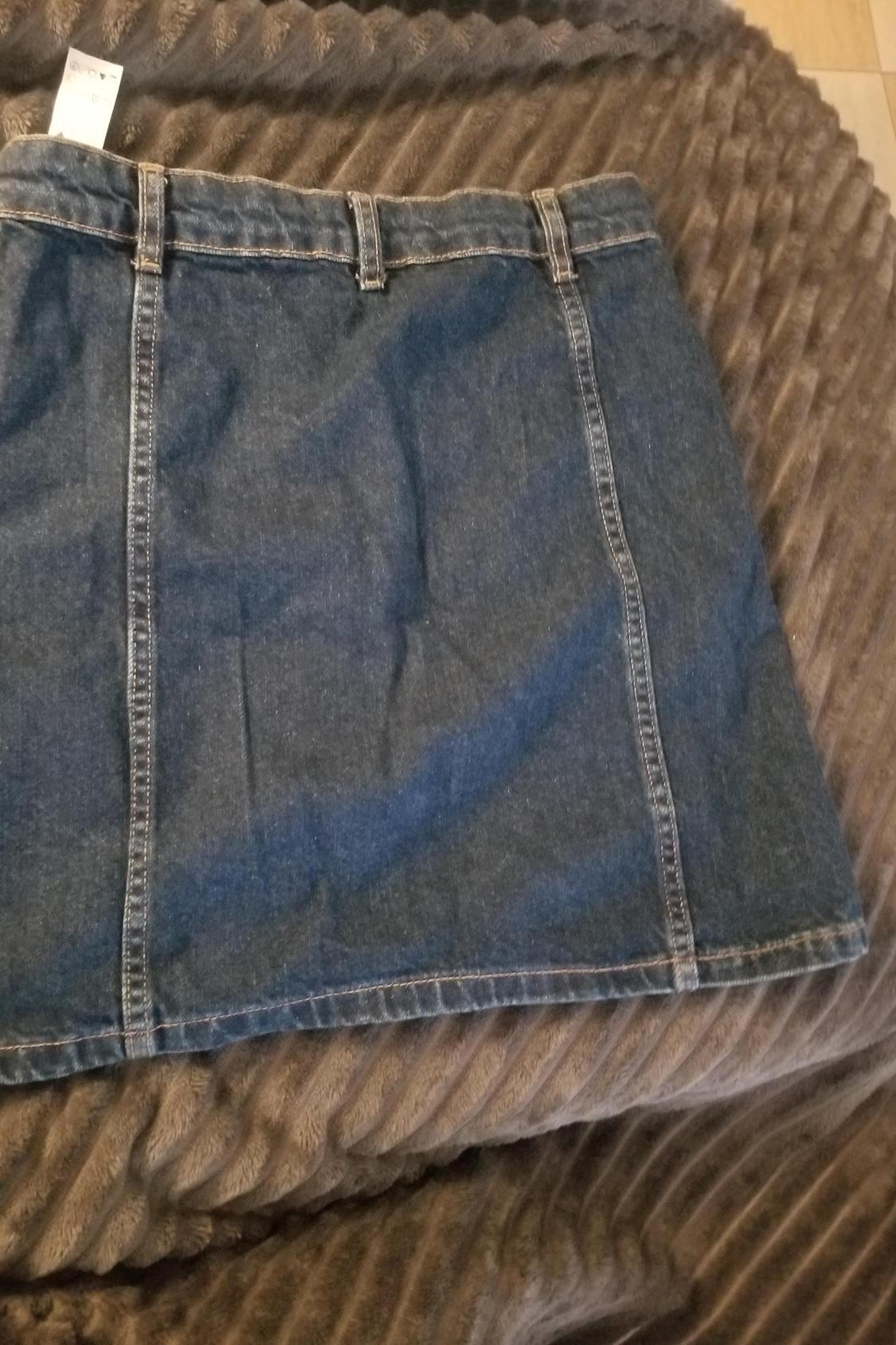 DENIM MINI SKIRT - Image 3