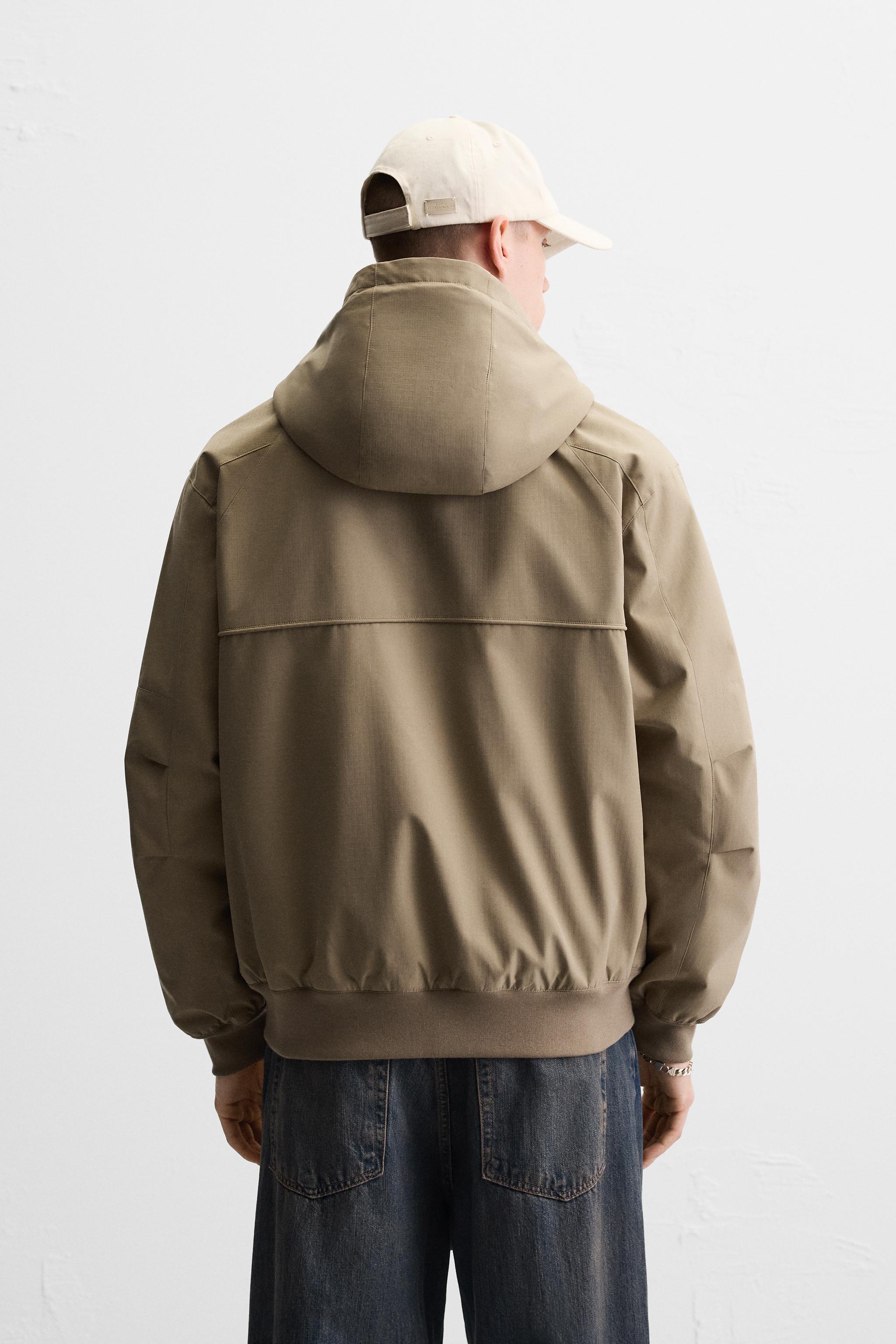 ZARA｜フリースコンビテクニカルジャケット TECHNICAL FLEECE COMBINATION JACKET - Beige | ZARA United States