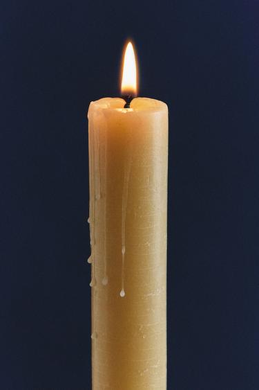 CONJUNTO DE VELAS DECORATIVAS RETAS (CONJUNTO DE 2) - Baunilha da Zara