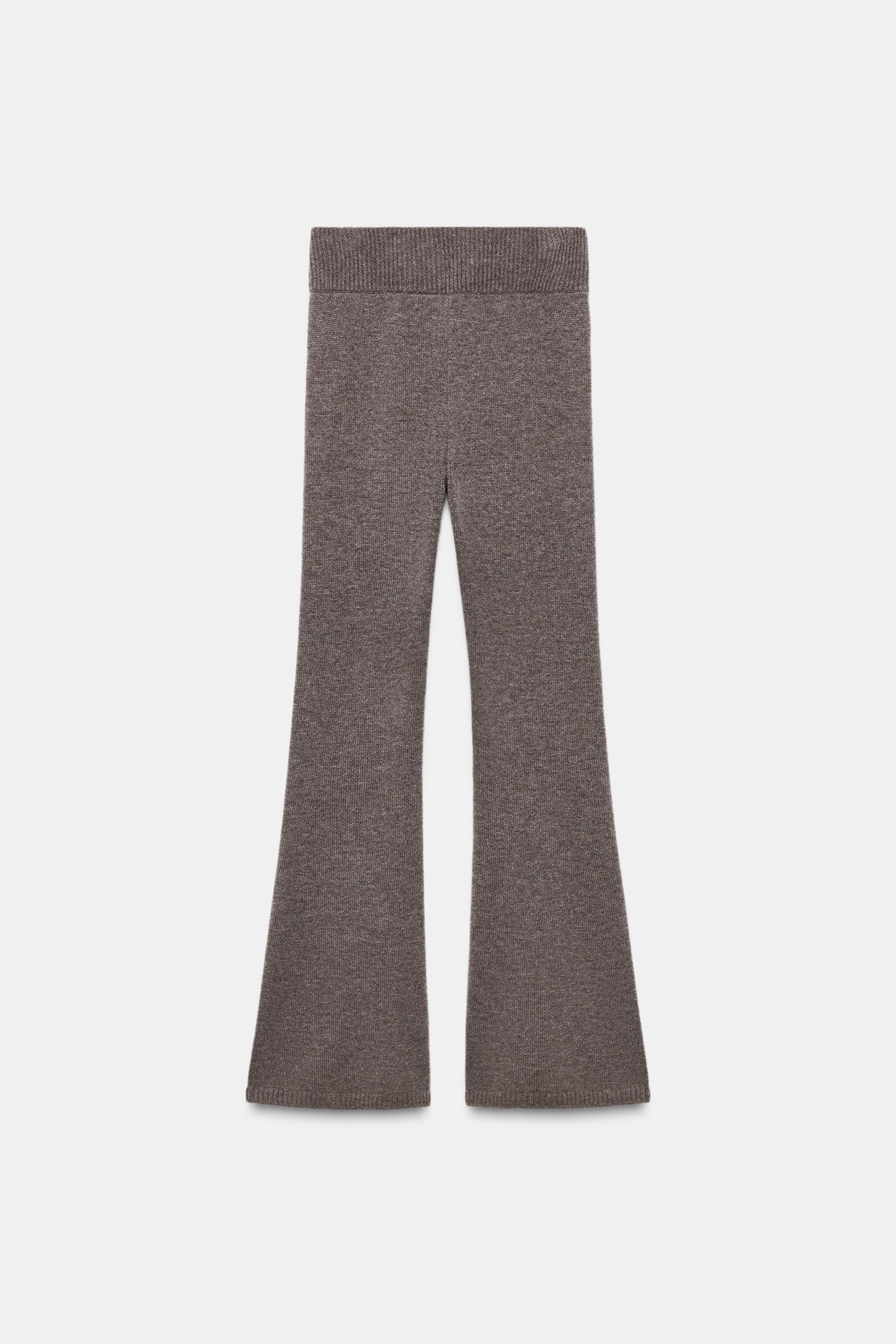 90% WOOL FLARE SKI COLLECTION PANTS
