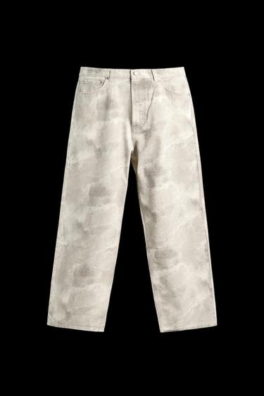 BAGGY FIT JEANS - Printed by Zara - Image 0