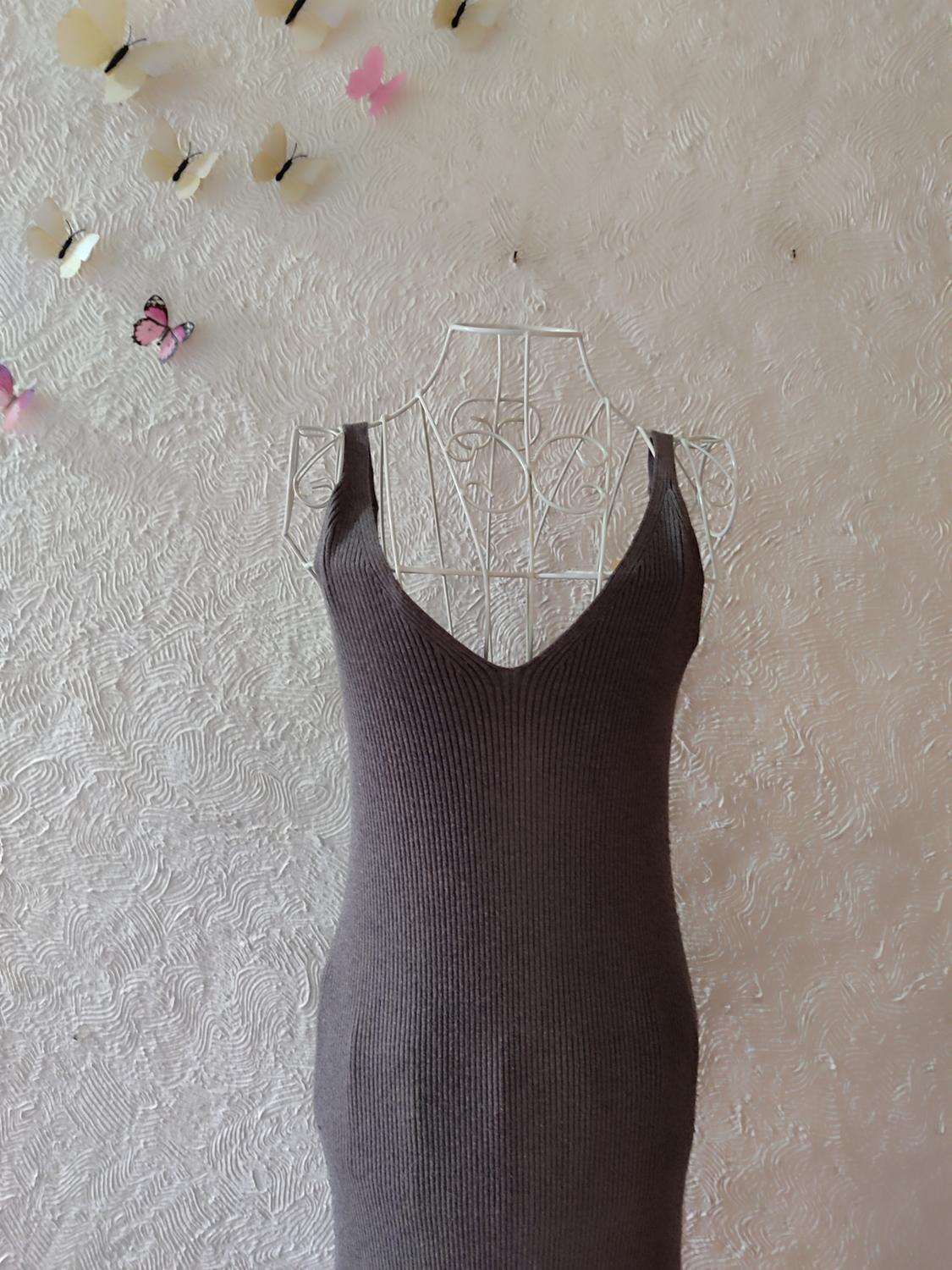 RIBBED KNIT DRESS - Image 3