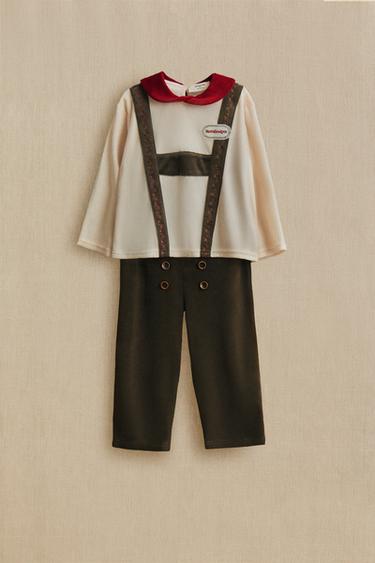 Zara CHILDREN'S CHRISTMAS ELF COSTUME - Green